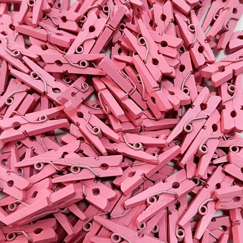 100 Mini Pregador 2,5cm
