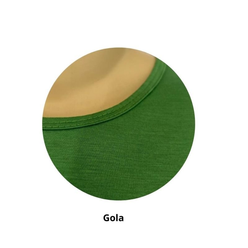 Camisa 100% Poliéster Babylook Verde Bandeira - Verzzolo