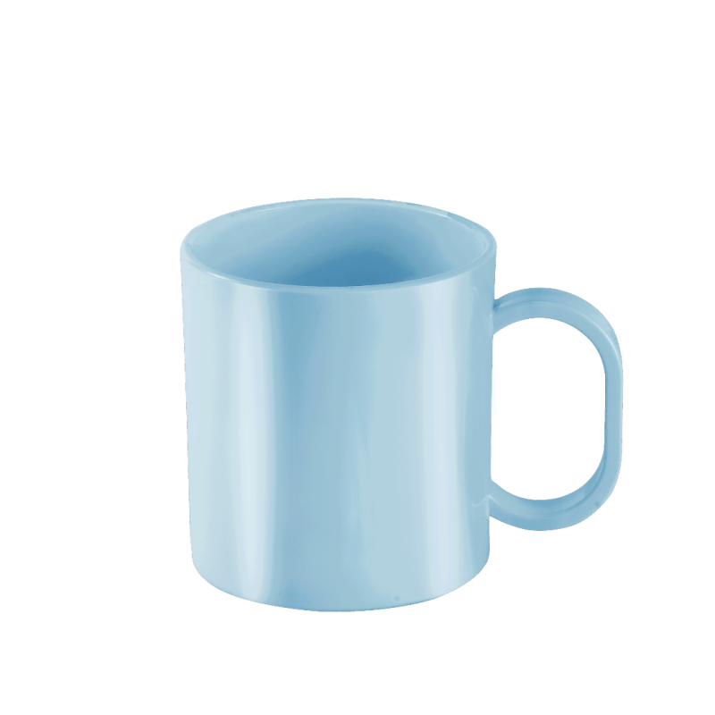 Caneca de Polimero para Sublimação Azul 325ml - JKB