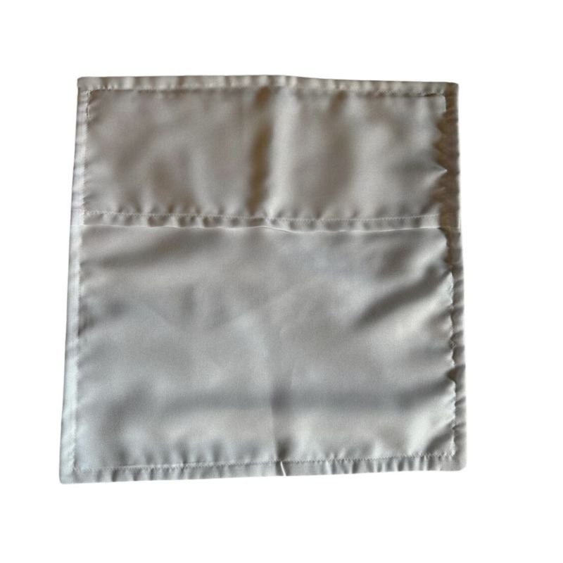 Capa de Almofada Branca Oxford 40x40
