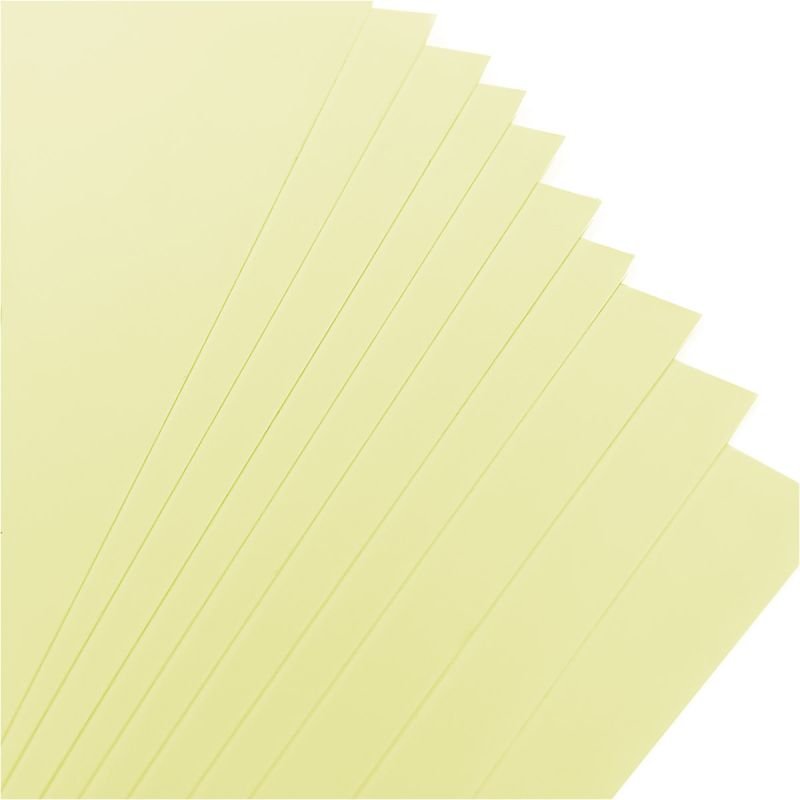 Papel Color Plus SU'S - 10 folhas - Amarelo Bebê