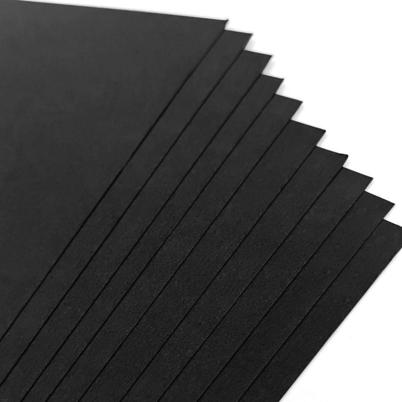 Papel Color Plus SU'S - 10 folhas - Preto