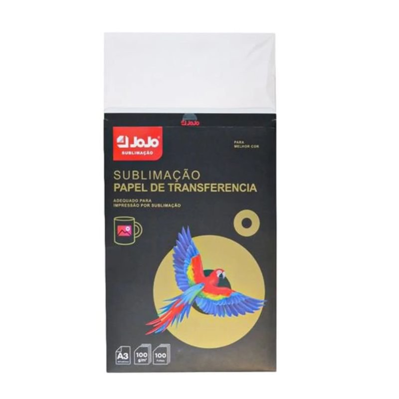 Papel para Sublimação JOJO A3 100g - 100 Folhas
