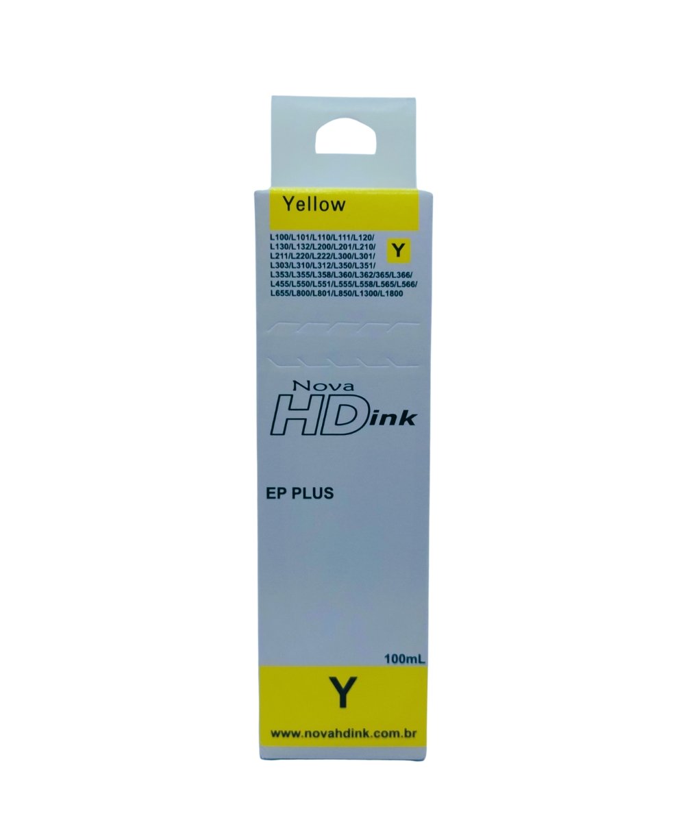 Refil Compatível Epson 664 Amarelo 100ml - HDINK